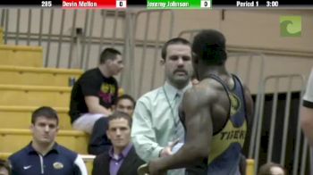 Jeremy Johnson (Ohio) vs. Devin Mellon (Missouri)