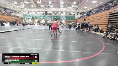 190 lbs Cons. Round 2 - Jivon Farajian, Dana Hills vs Ahmed Shekaib Ameer Hussain, El Cajon