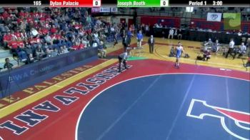 165 lbs finals Dylan Palacio Cornell vs Joe Booth Hofstra