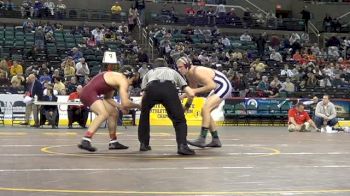 Sam Button (West Morris) vs. Phil Woods (Roselle Park)