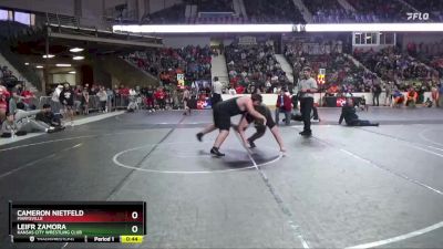 265 lbs Cons. Round 2 - Cameron Nietfeld, Marysville vs Leifr Zamora, Kansas City Wrestling Club