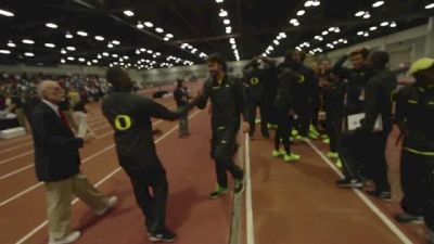 Ducks Celebrate Sweep of 2014 NCAA Indoor Championships