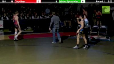 Chip Ness (USA) vs. Tristan Sponseller (PA)