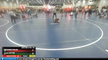 84 lbs Champ. Round 1 - Elias Ritter, IA vs Beckhem Fields, OK