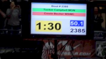 50 lbs D1 FINAL Tucker Campbell VS Cowin Becker