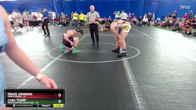 130 lbs Round 3 (8 Team) - Cash Tharp, Neighborhood Wrestling vs Trace Johnson, Terps Xtreme