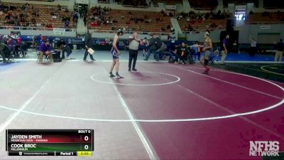 D2-106 lbs Quarterfinal - Jayden Smith, Mountain View - Marana vs Cook Broc, Millennium