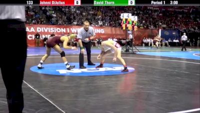 133 Round 2 David Thorn (Minnesota) vs. Johnni Dijulius (Ohio State)