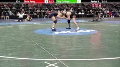 174 Round 2: Chris Perry (Oklahoma State) vs. Tony Dallago (Illinois)