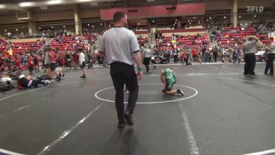 110 lbs Round 5 - William Favre, WICHITA WRESTLING CLUB vs Brantley Tootle, Mulvane Wrestling Club