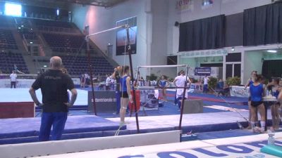Italy Senior Alessia Leolini does a beautiful bar routine, Day 3 Jesolo Training