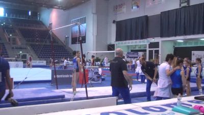 Italy Senior Lavinia Marongiu's Impressive Bar Routine, Day 3 Jesolo Training