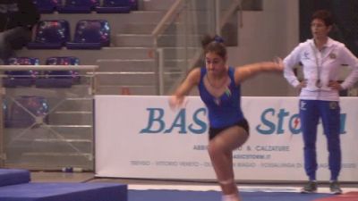 Italy Senior Lavinia Marongiu on Vault, Day 3 Jesolo Training