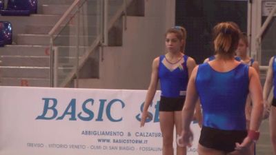Italy Senior Lara Mori on Vault, Day 3 Jesolo Training