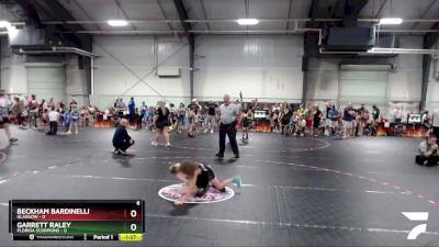 64 lbs Round 3 (6 Team) - Garrett Raley, Florida Scorpions vs Beckham Bardinelli, Glasgow