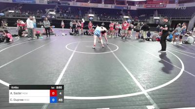 154 lbs Final - Abby Sader, MoWest 1 vs Cali Dupree, Missouri Lava