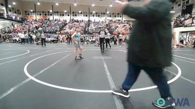 110 lbs Consolation - Roper Campbell, Collinsville Cardinal Youth Wrestling vs Ethan Steinheil, Wagoner Takedown Club