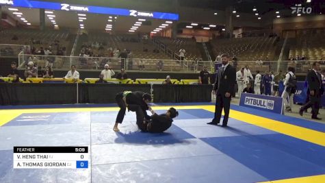 VICTOR HENG THAI vs ANTHONY THOMAS GIORDANO 2024 Pan Jiu Jitsu IBJJF Championship