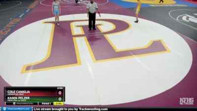 Semifinal - Cole Caniglia, Creighton Prep vs Kasen Pelzer, Papillion-La Vista