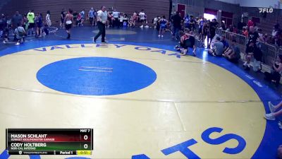 89 lbs Cons. Semi - Mason Schlaht, Sunkist Kids/Monster Garage vs Cody Holtberg, Nor-Cal Inferno