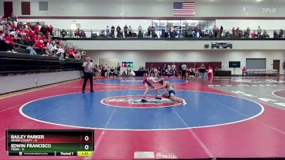 113 lbs 4th Wrestleback (16 Team) - Edwin Francisco, Trion vs Bailey Parker, Heard County