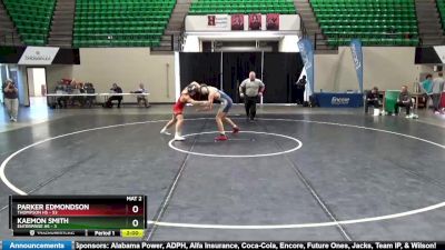 147 lbs Finals (2 Team) - Parker Edmondson, Thompson HS vs Kaemon Smith, Enterprise HS