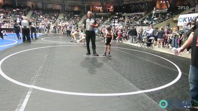 46 lbs Semifinal - Sunni Booth, Sperry Wrestling Club vs Kadee McDowell, Noble Takedown Club