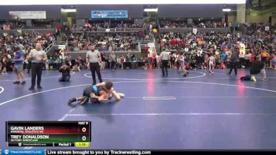 100 lbs Champ. Round 1 - Gavin Landers, Immortal Athletics WC vs Trey Donaldson, Victory Wrestling