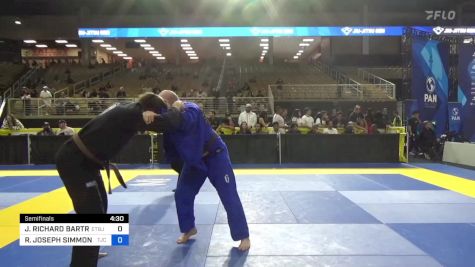 JOHN RICHARD BARTRAM vs ROBERT JOSEPH SIMMONS 2024 Pan Jiu Jitsu IBJJF Championship