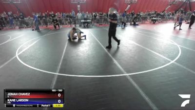 160 lbs Cons. Round 3 - Jonah Chavez, IL vs Kane Larson, MN