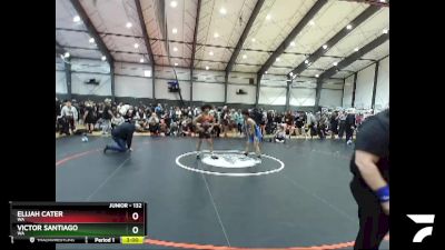 132 lbs Champ. Round 2 - Elijah Cater, WA vs Victor Santiago, WA