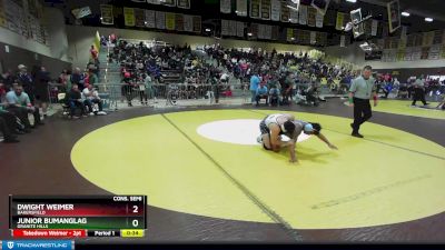 170 lbs Cons. Semi - Junior Bumanglag, Granite Hills vs Dwight Weimer, Bakersfield