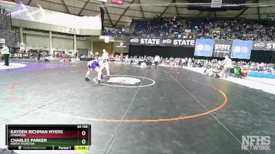 3A 138 lbs Cons. Round 3 - Charles Parker, North Thurston vs Kayden Richman Myers, Lynnwood