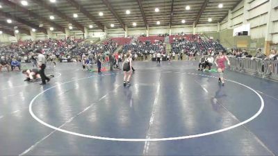 112 lbs Cons. Round 2 - DanniLynn Chournos, Brothers Of Steel vs Marabelle Brown, Wasatch Wrestling Club