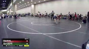 185 lbs Round 7 (10 Team) - Ella Machin, Iowa T-Wrecks vs Eva Rojas, Florida All-Stars