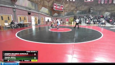 285 lbs Cons. Round 2 - Taven Avila, West Hills College vs Joseph Ricardo Gonzalez, Moorpark College