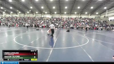 59 lbs Quarterfinal - Daxton Telford, Sanderson Wrestling Academy vs Owen Loveless, Elite Wrestling