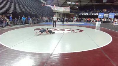 63 lbs Cons. Round 4 - Jason Jack Jones, Yelm Junior Wrestling vs Ryker Dierick, Montesano Mad Dogs Wrestling