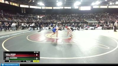 5A 120 lbs Cons. Round 3 - Joe Madden, Eagle vs Will Rossi, Coeur D Alene