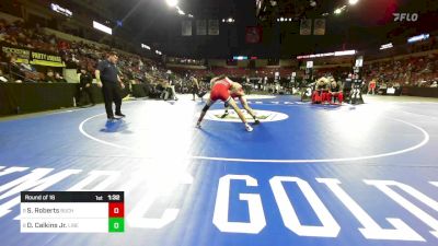 190 lbs Round Of 16 - Sean-Michael Roberts, Buchanan vs David Calkins Jr., Liberty (NC)