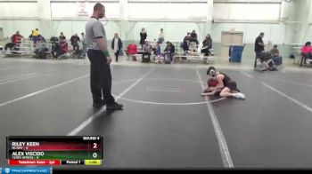 72 lbs Round 4 (8 Team) - Riley Keen, NCWAY vs Alex Viscido, Terps Xpress