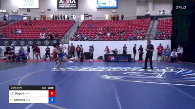 60 kg Cons 8 #1 - Cole Rogers, Three Forks High School Wrestling vs Hayden Tyler Ancheta, San Francisco Wrestling Club