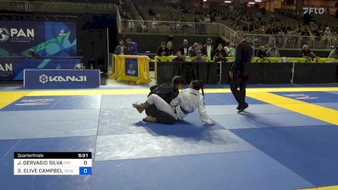 JULIA GERVASIO SILVA vs SYDNEE ELIVE CAMPBELL 2024 Pan Jiu Jitsu IBJJF Championship