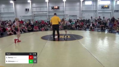 75 lbs Pools - Cameron Ramp, Backyard Brawlers vs Brynlee Gilmore, Black Iron Society