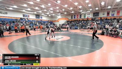 174 lbs Cons. Round 2 - Jacob Kraker, Wheaton vs Josh Heuss, Wisconsin-Stevens Point