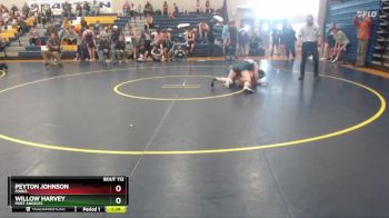 122-128 lbs Round 3 - Willow Harvey, Port Angeles vs Peyton Johnson, Forks