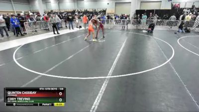 138 lbs Cons. Round 9 - Quinten Cassiday, Michigan vs Cody Trevino, Big Game Wrestling Club