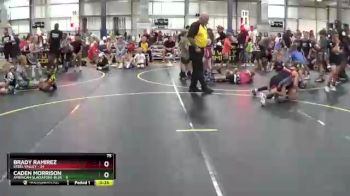 75 lbs Round 3 (6 Team) - Brady Ramirez, Steel Valley vs Caden Morrison, American Gladiators-Blue