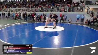 149 lbs Round 1 - Ivan Shockley, Juneau Youth Wrestling Club Inc. vs David Stott, Chugach Eagles Wrestling Club