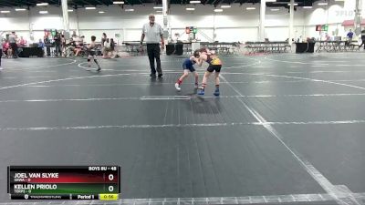 48 lbs Cons. Round 1 - Joel Van Slyke, SHWA vs Kellen Priolo, Terps